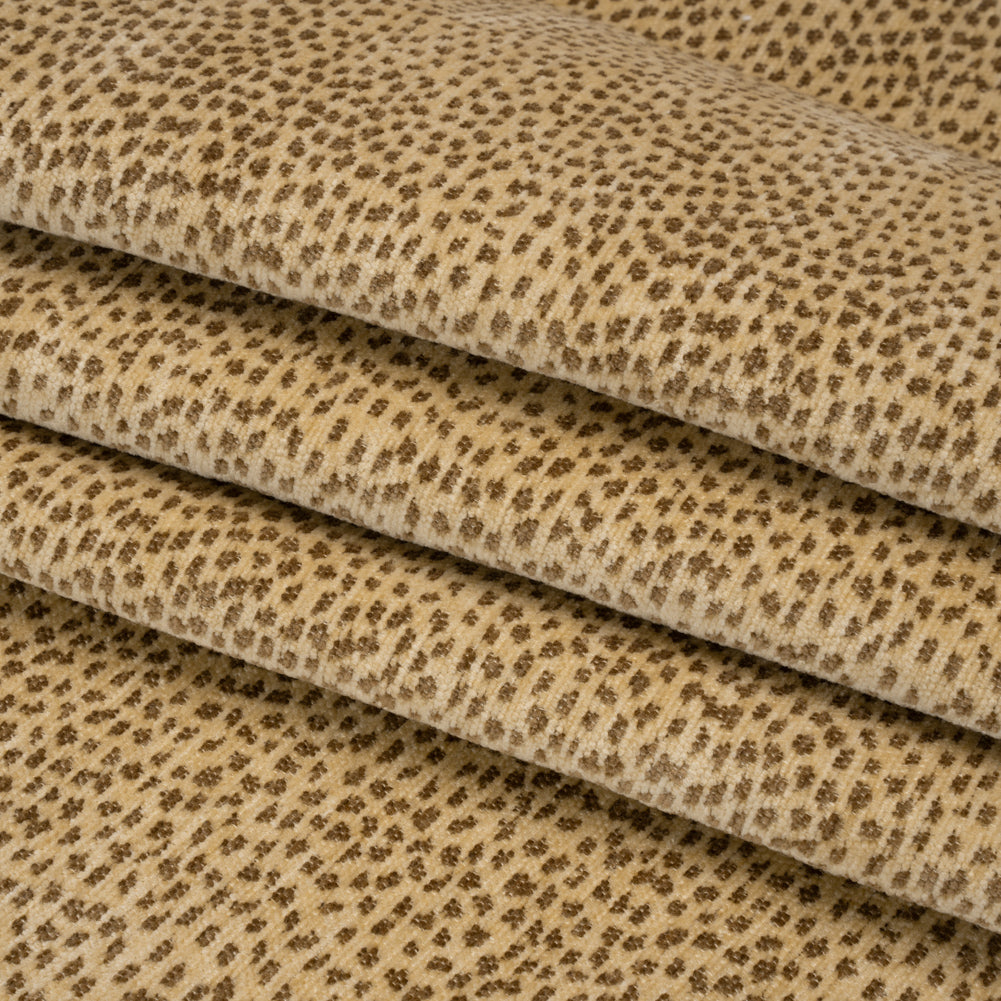 Upholstery Chenille - Nude Spotted - Remus Collection Folded