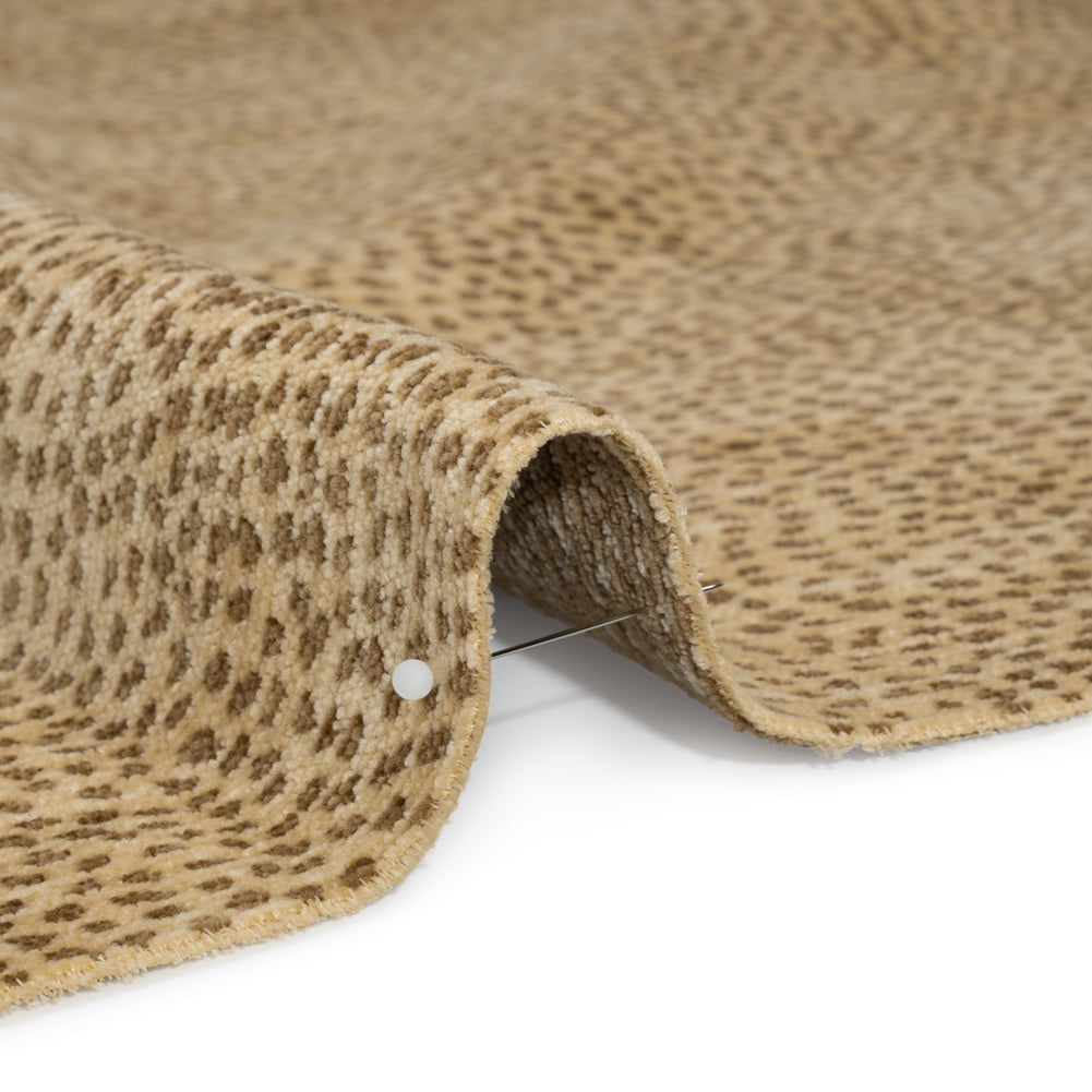 Upholstery Chenille - Nude Spotted - Remus Collection Detail