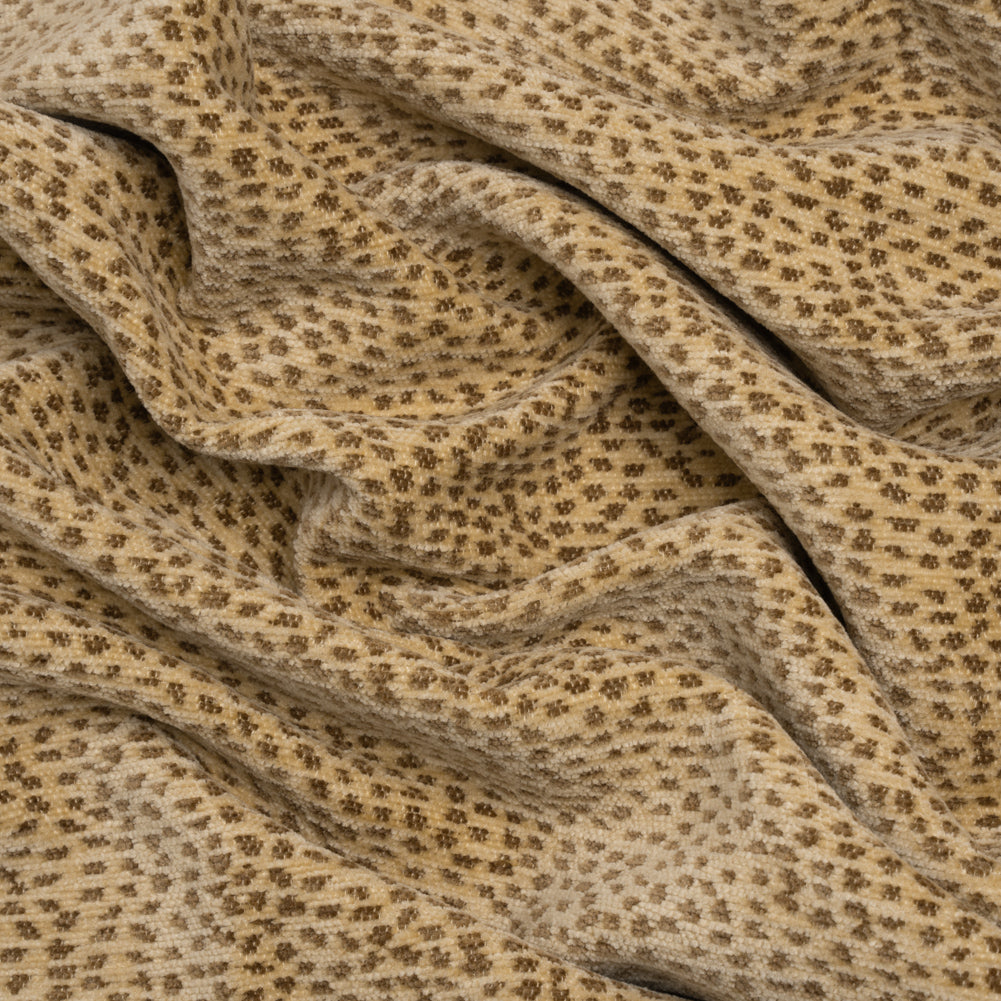 Upholstery Chenille - Nude Spotted - Remus Collection