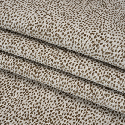 Upholstery Chenille - Otter Spotted - Remus Collection Folded