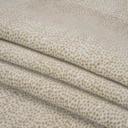 Upholstery Chenille - Parchment Spotted - Remus Collection Folded
