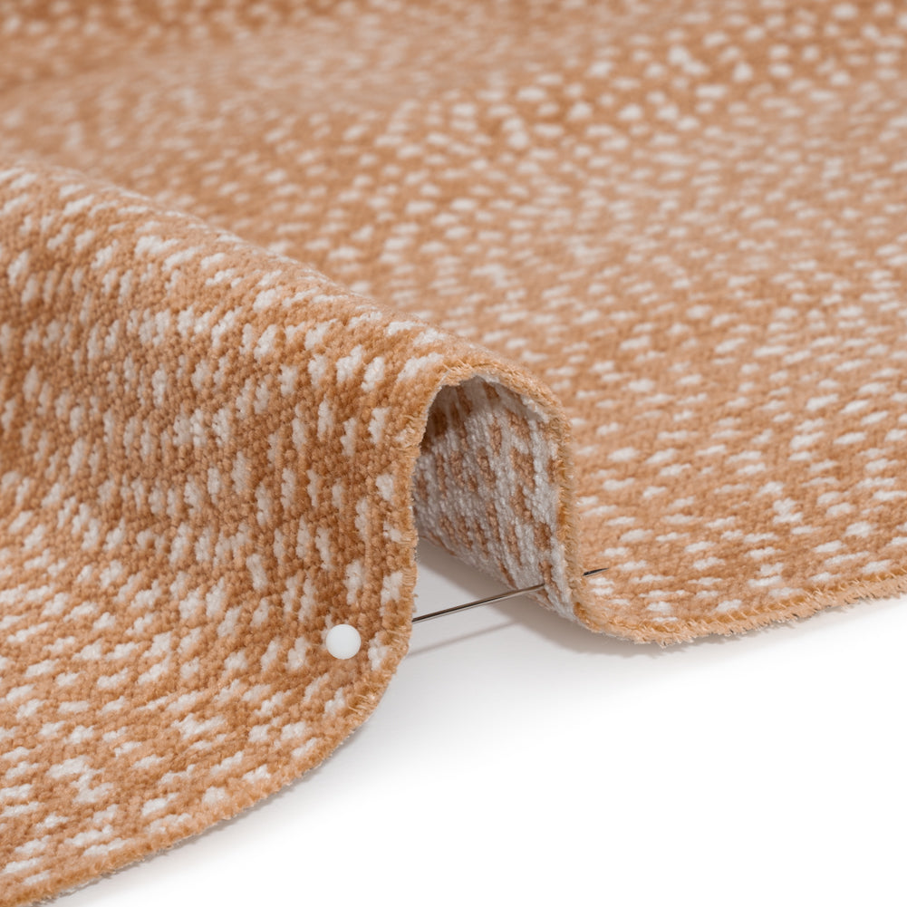 Upholstery Chenille - Pink Champs Spotted - Remus Collection Detail
