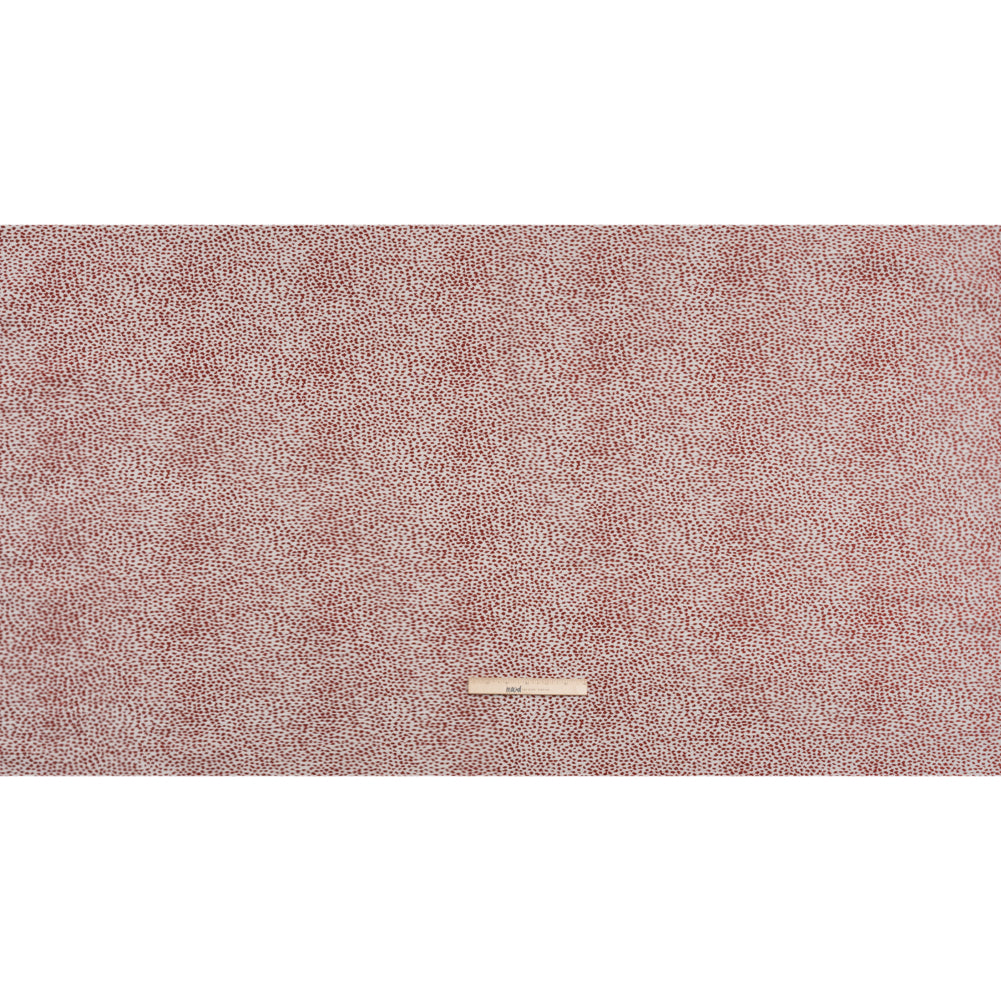 Upholstery Chenille - Ruby Spotted - Remus Collection Full