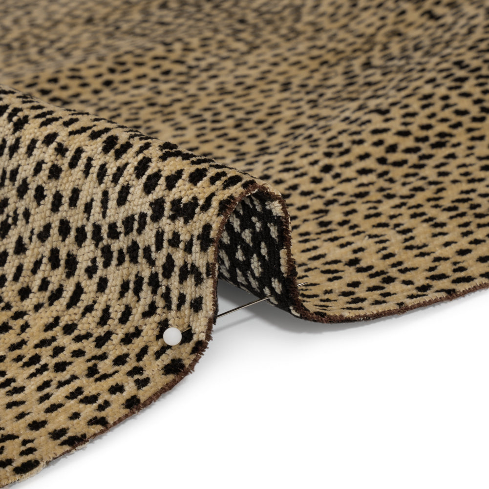 Upholstery Chenille - Shadow Spotted - Remus Collection Detail