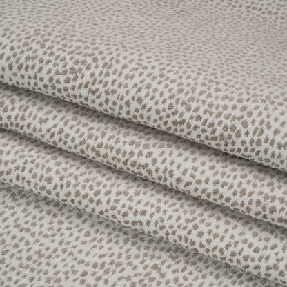 Upholstery Chenille - Sterling Spotted - Remus Collection Folded
