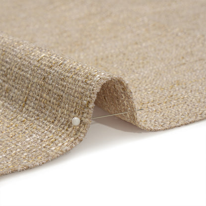Tweed Upholstery Woven with Latex Backing - Beige - Heath Collection Detail