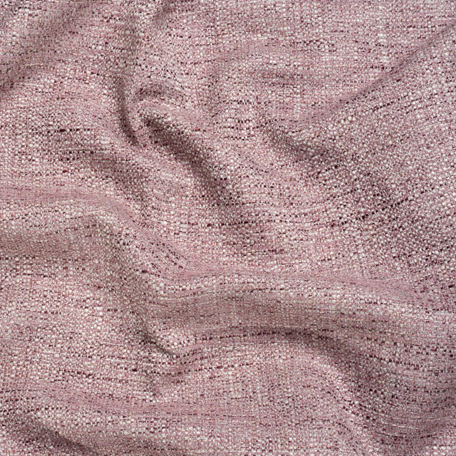 Tweed Upholstery Woven with Latex Backing - Mauve - Heath Collection