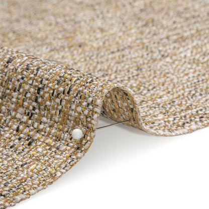 Tweed Upholstery Woven with Latex Backing - Moss - Heath Collection Detail