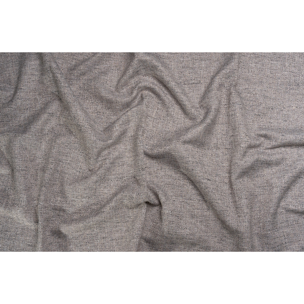 Tweed Upholstery Woven with Latex Backing - Silver - Heath Collection Full