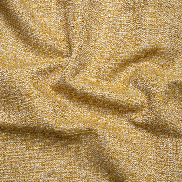 Tweed Upholstery Woven with Latex Backing - Sunshine - Heath Collection