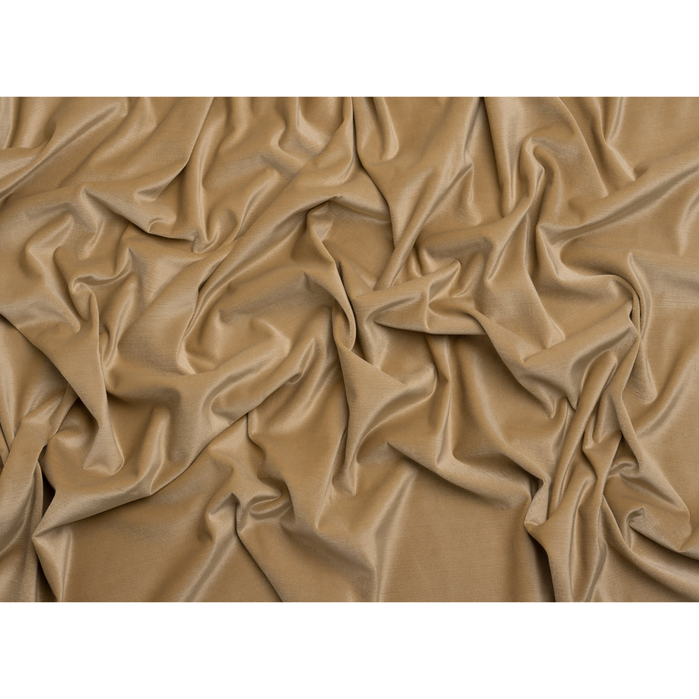 Low Pile Upholstery Velvet - Beige - Somerset Collection Full