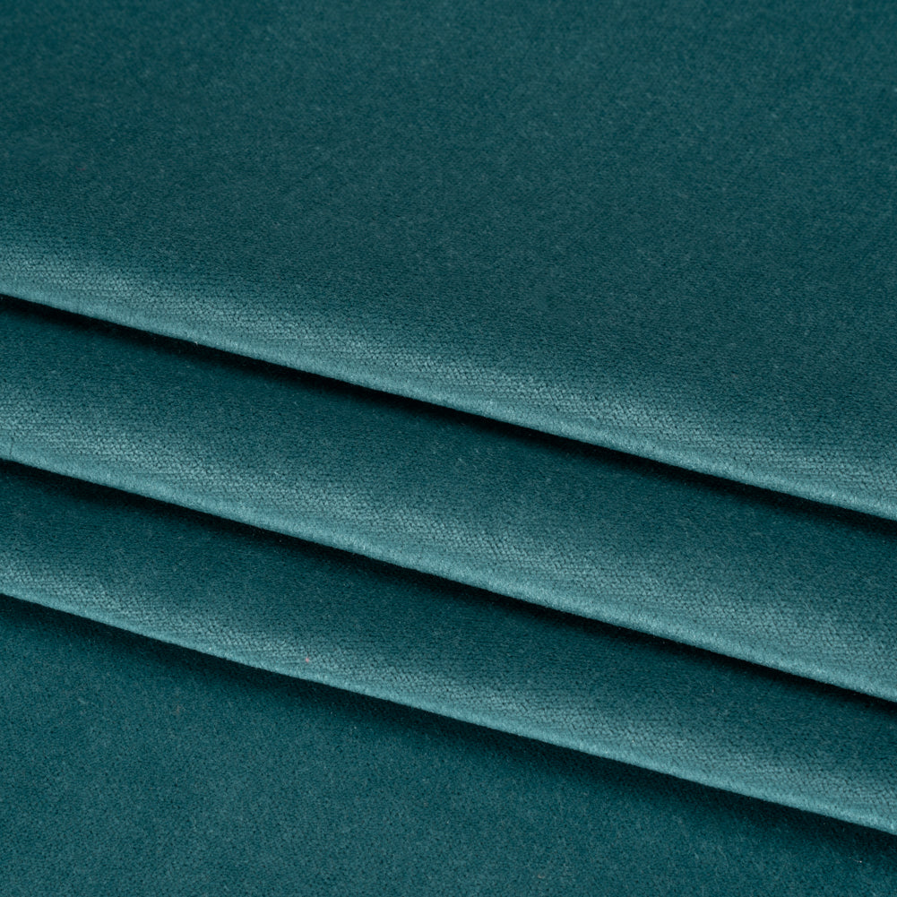 Low Pile Upholstery Velvet - Bosphorus - Somerset Collection Folded