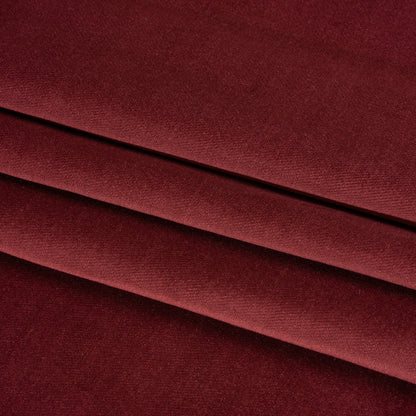 Low Pile Upholstery Velvet - Cabernet - Somerset Collection Folded