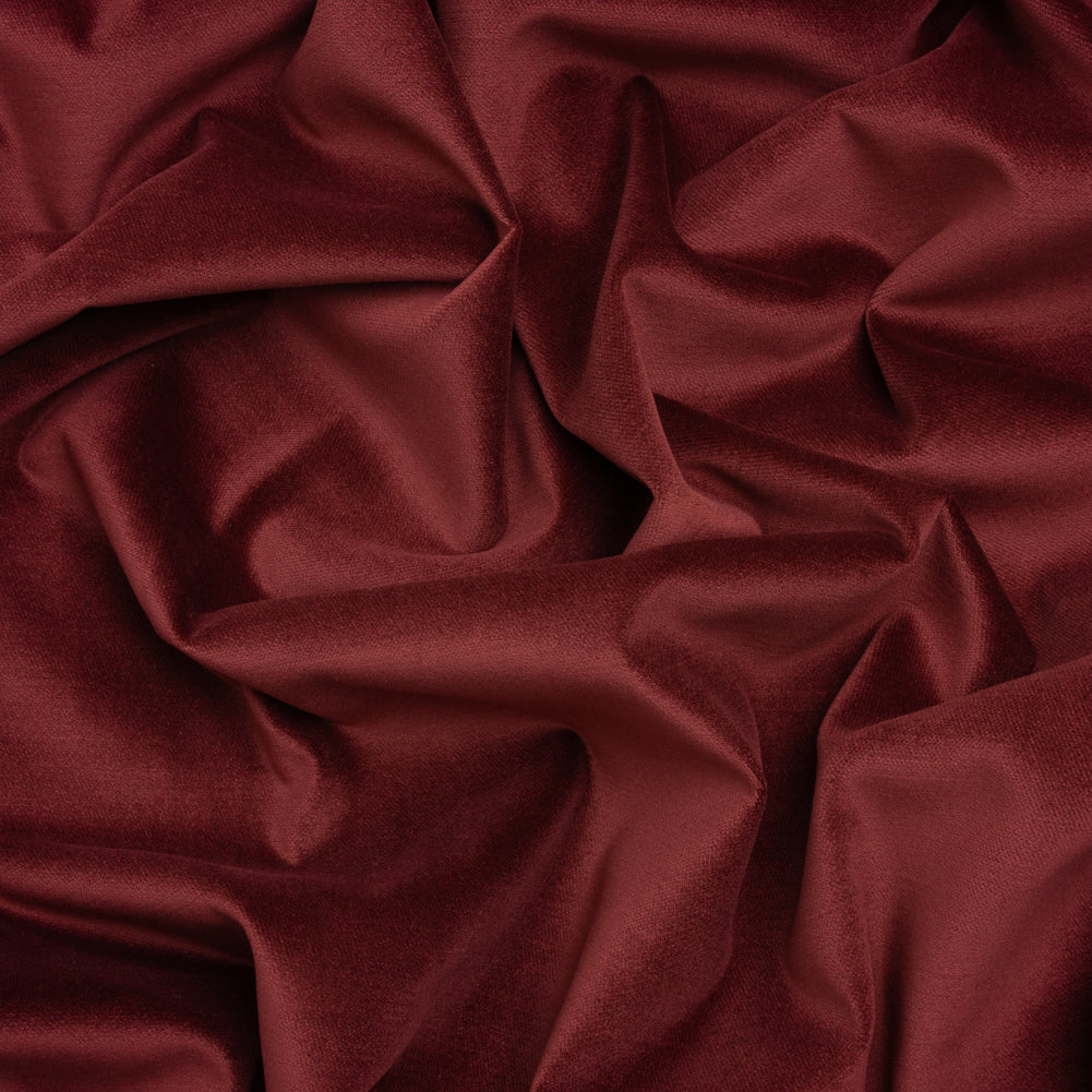 Low Pile Upholstery Velvet - Cabernet - Somerset Collection