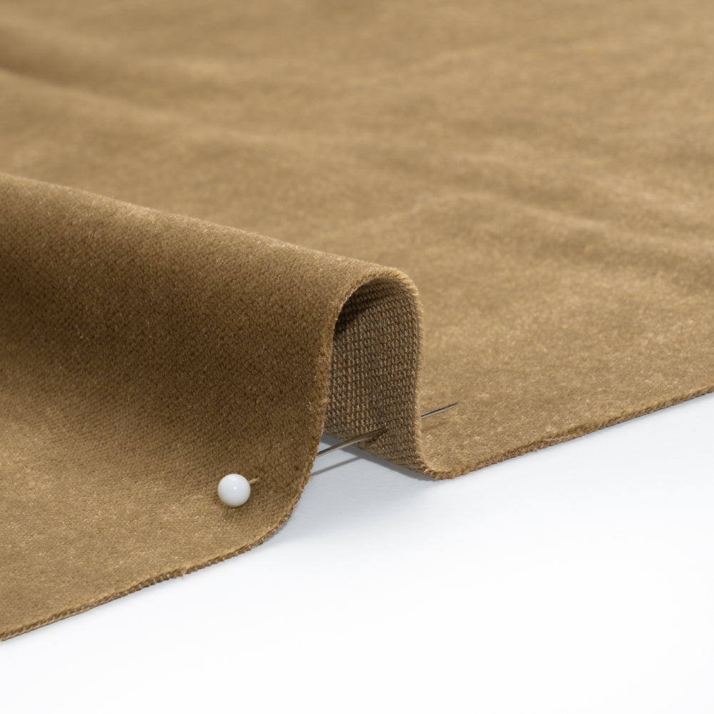 Low Pile Upholstery Velvet - Camel - Somerset Collection Detail