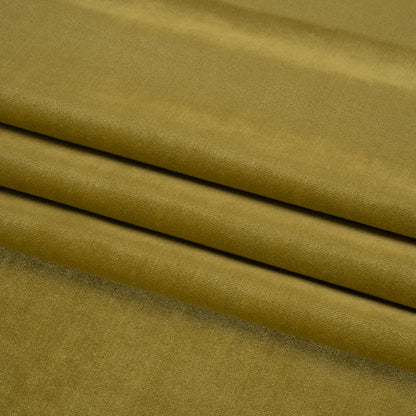 Low Pile Upholstery Velvet - Citron - Somerset Collection Folded