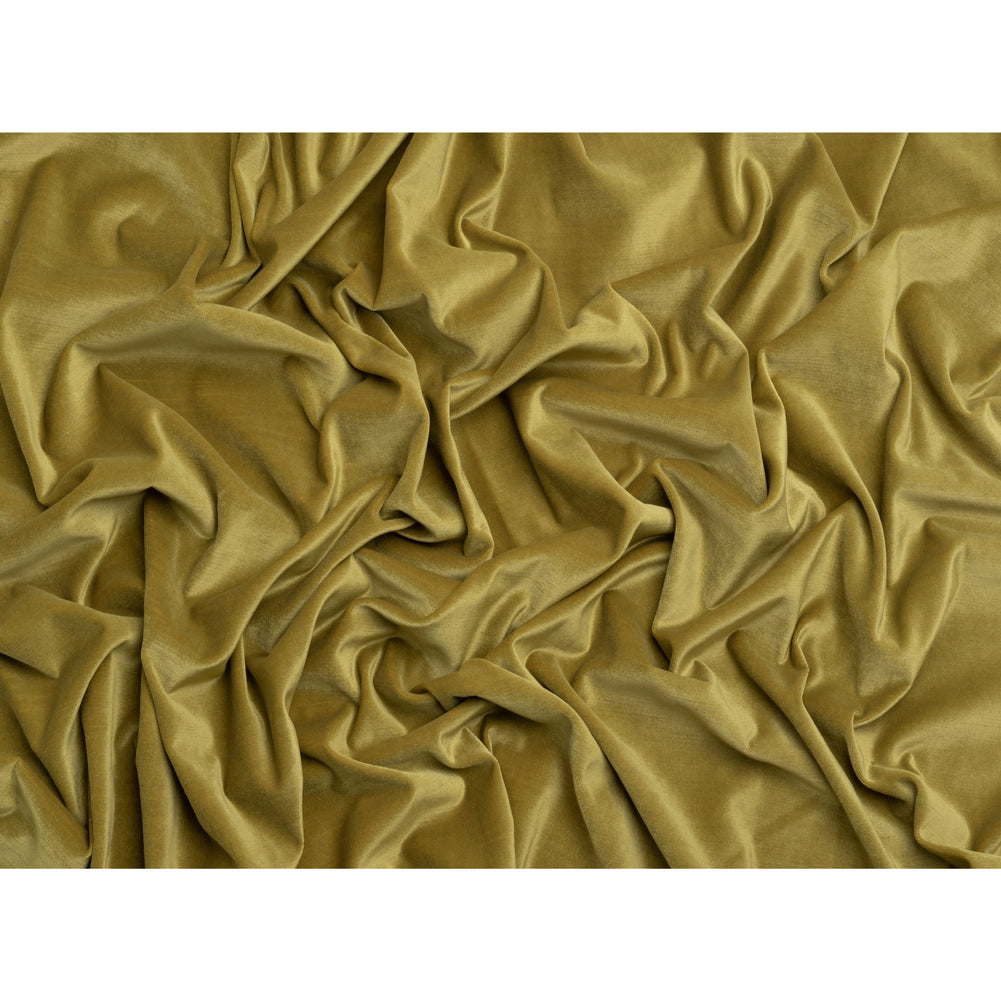 Low Pile Upholstery Velvet - Citron - Somerset Collection Full