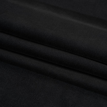 Low Pile Upholstery Velvet - Ebony - Somerset Collection Folded