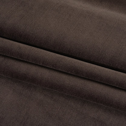 Low Pile Upholstery Velvet - Espresso - Somerset Collection Folded