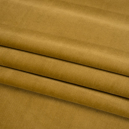 Low Pile Upholstery Velvet - Gold - Somerset Collection Folded