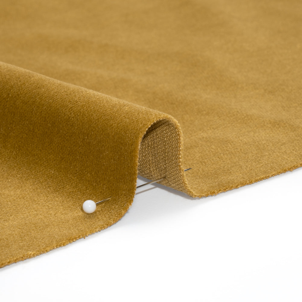 Low Pile Upholstery Velvet - Gold - Somerset Collection Detail