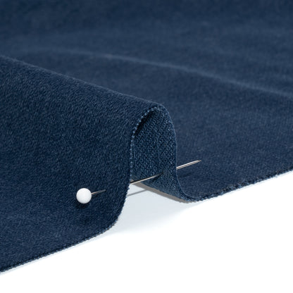 Low Pile Upholstery Velvet - Indigo - Somerset Collection Detail