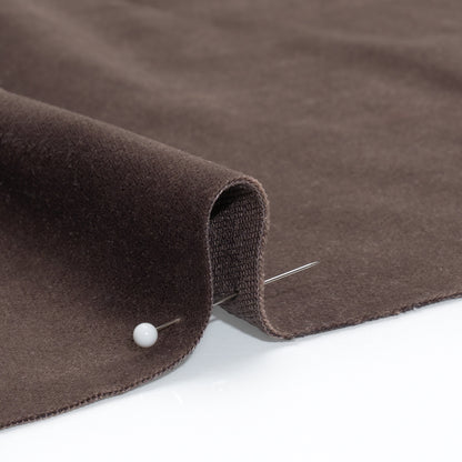 Low Pile Upholstery Velvet - Mocha - Somerset Collection Detail