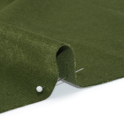 Low Pile Upholstery Velvet - Moss - Somerset Collection Detail