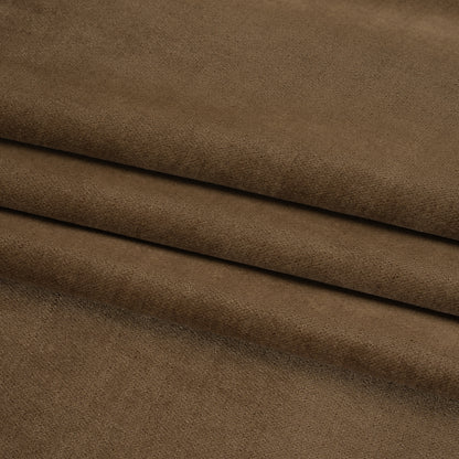 Low Pile Upholstery Velvet - Otter - Somerset Collection Folded
