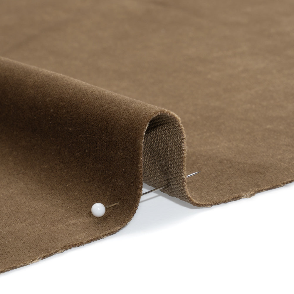 Low Pile Upholstery Velvet - Otter - Somerset Collection Detail