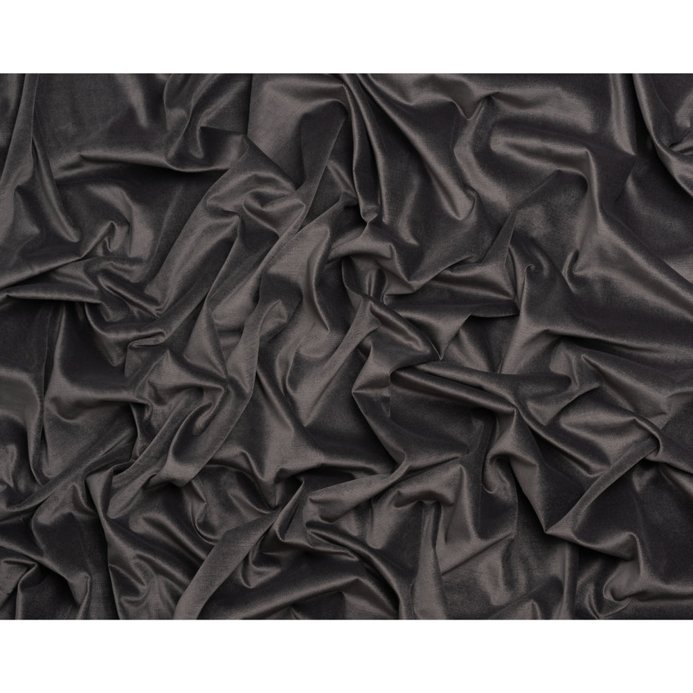 Low Pile Upholstery Velvet - Pewter - Somerset Collection Full