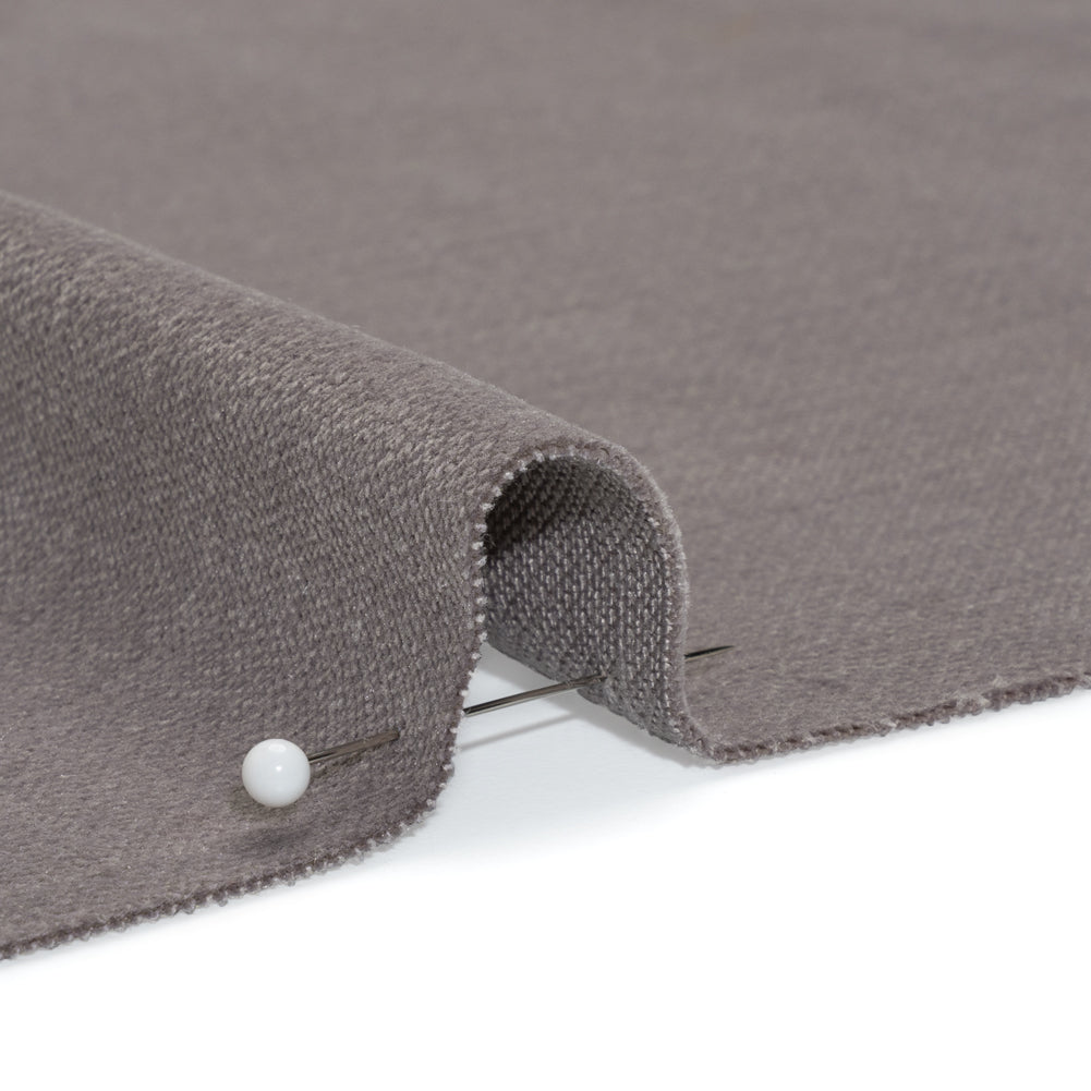 Low Pile Upholstery Velvet - Platinum - Somerset Collection Detail
