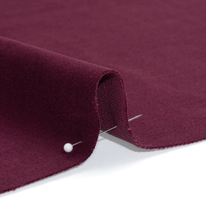 Low Pile Upholstery Velvet - Plum - Somerset Collection Detail