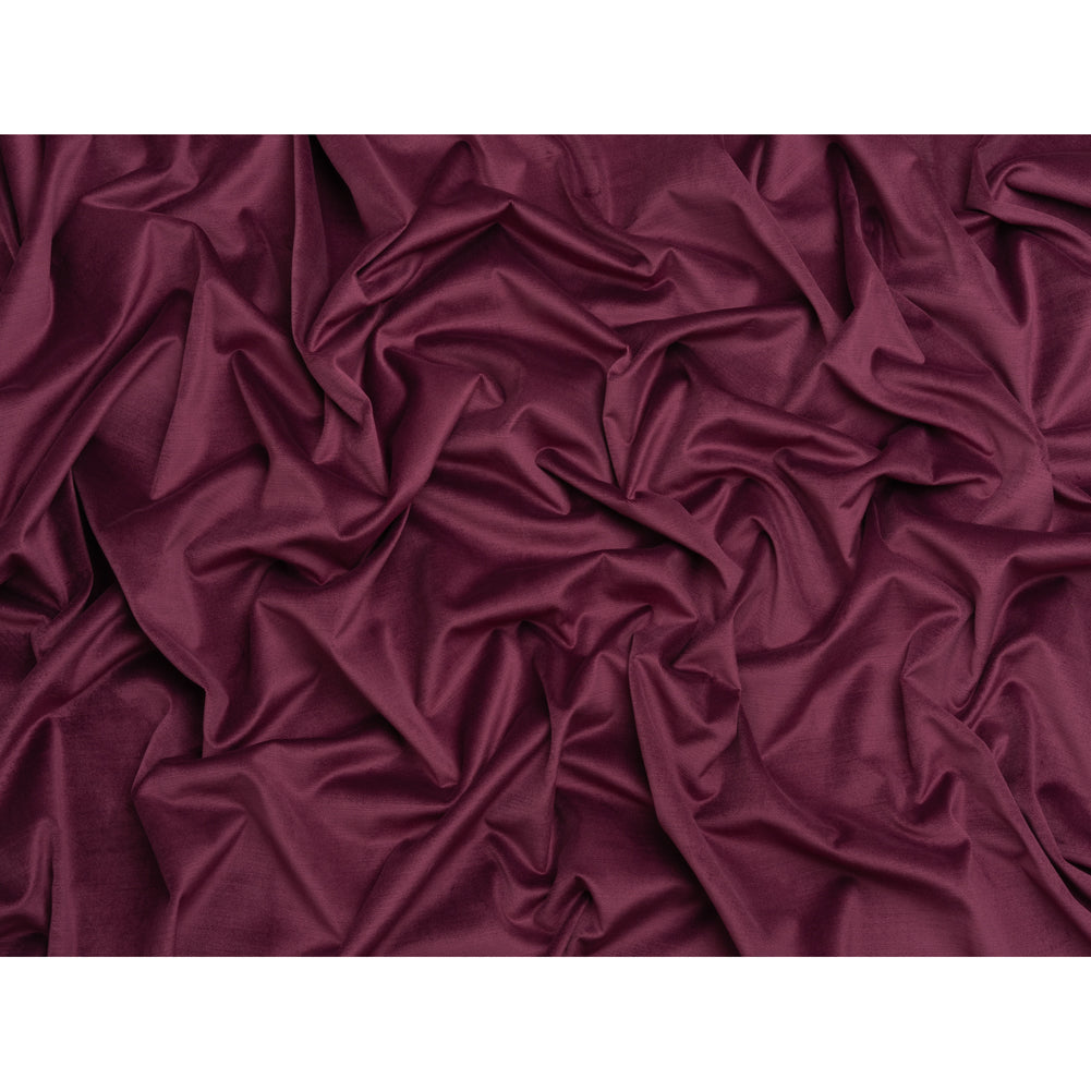 Low Pile Upholstery Velvet - Plum - Somerset Collection Full