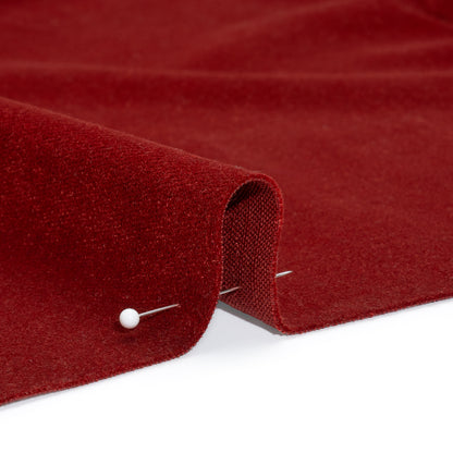 Low Pile Upholstery Velvet - Ruby - Somerset Collection Detail