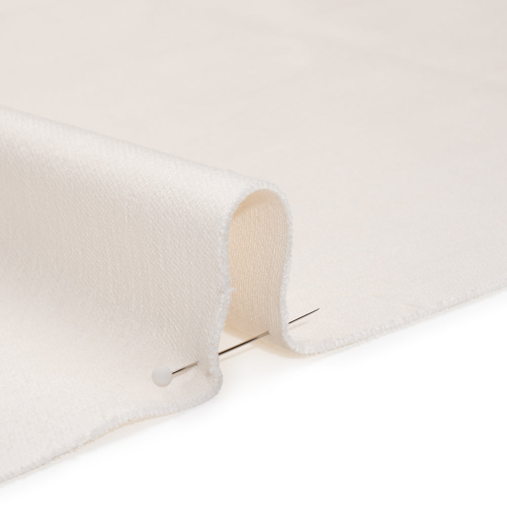 Low Pile Upholstery Velvet - Snow - Somerset Collection Detail