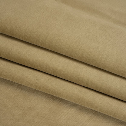Low Pile Upholstery Velvet - Taupe - Somerset Collection Folded