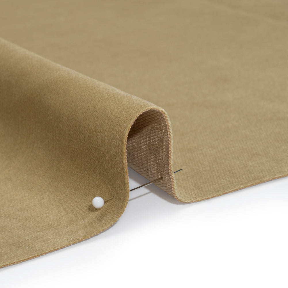 Low Pile Upholstery Velvet - Taupe - Somerset Collection Detail