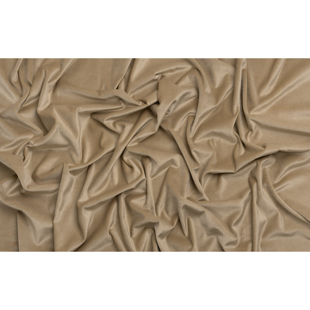 Low Pile Upholstery Velvet - True Beige - Somerset Collection Full