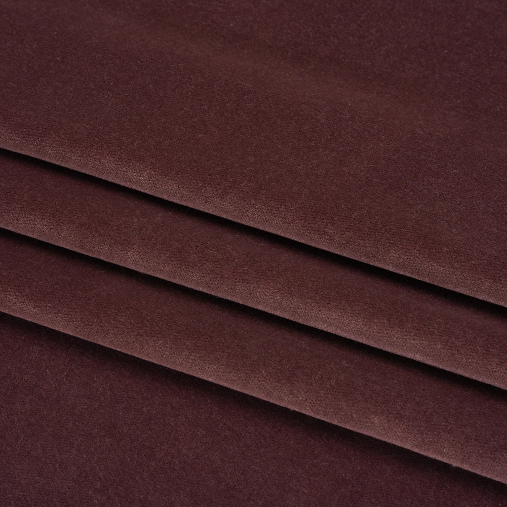 Low Pile Upholstery Velvet - Violet - Somerset Collection Folded