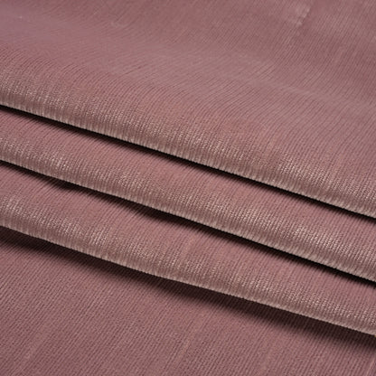 Plush Upholstery Corduroy - Lilac - Emerson Collection Folded