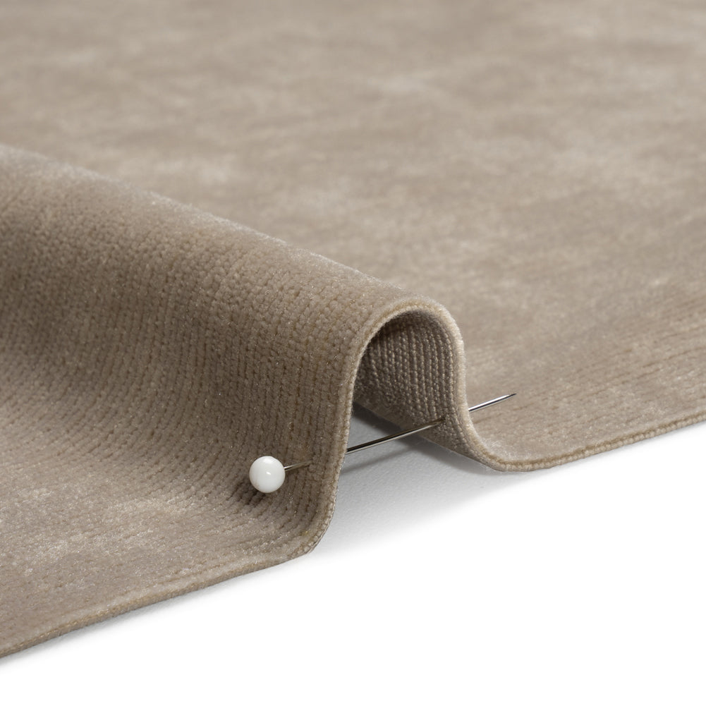 Plush Upholstery Corduroy - Matte Grey - Emerson Collection Detail