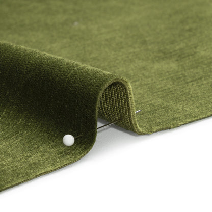 Plush Upholstery Corduroy - Moss - Emerson Collection Detail