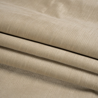 Plush Upholstery Corduroy - True Beige - Emerson Collection Folded