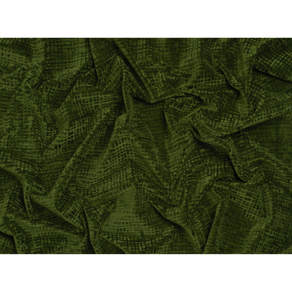 Polyester Upholstery Chenille - Shamrock Grid Texture - Carolina Collection