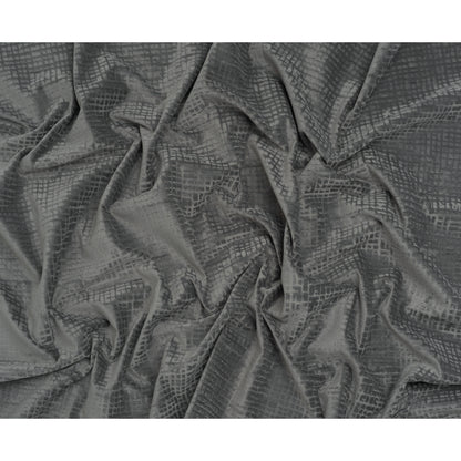 Polyester Upholstery Chenille - Steel Grid Texture - Carolina Collection