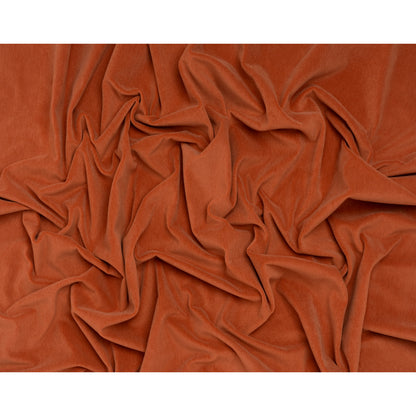 Wool and Cotton Upholstery Velveteen - Brick - Dakota Collection