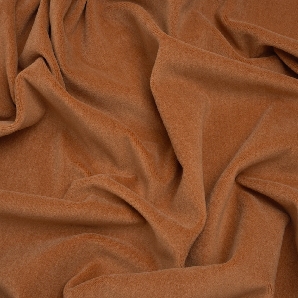 Wool and Cotton Upholstery Velveteen - Guava - Dakota Collection