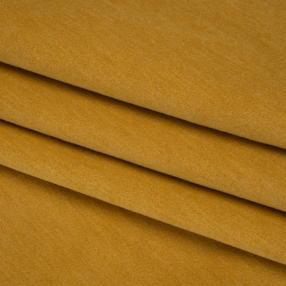 Wool and Cotton Upholstery Velveteen - Marigold - Dakota Collection