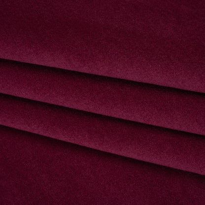 Wool and Cotton Upholstery Velveteen - Mulberry - Dakota Collection